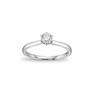 Diamantring 0,40 ct. Tw-Si