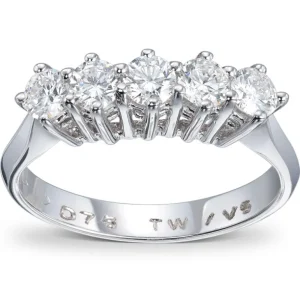Diamantring 0,75 ct. TW-VS