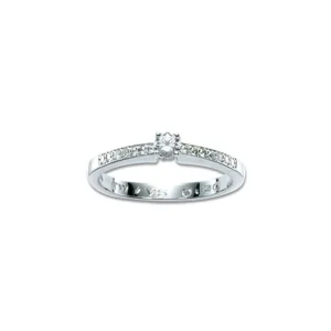 Diamantring 0,18ct.