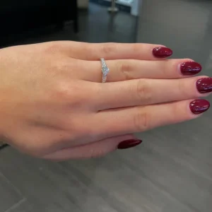 Diamantring 0,45ct.