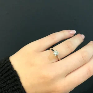 Diamantring 0,50ct.