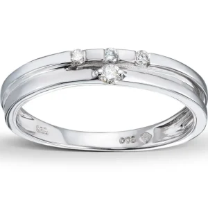 Diamantring 0,03ct