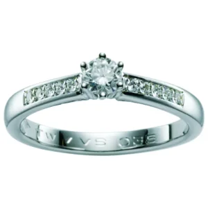 Diamantring 0,45ct.