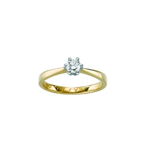 Diamantring 0,30ct. River-Si