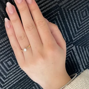 Diamantring 0,30ct. River-Si
