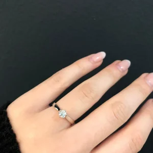 Diamantring 0,20ct. River-Si