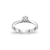 Diamantring 0,05ct. TW-VS
