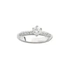Diamantring 0,85ct. TW-VS