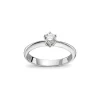 Diamantring 0,30ct. TW-VS