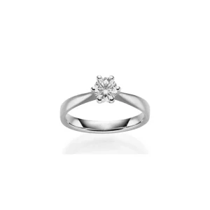 Diamantring 0,30ct. TW-VS