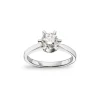 Diamantring 1,01ct. W-VS