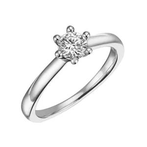 Diamantring 0,50ct.W-P1