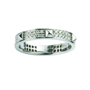Diamantring med nagler