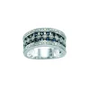 Diamantring med safir