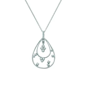 Diamantsmykke 0,41ct w-si