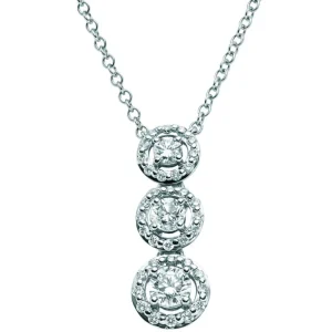 Diamantsmykke 0,71ct w-si