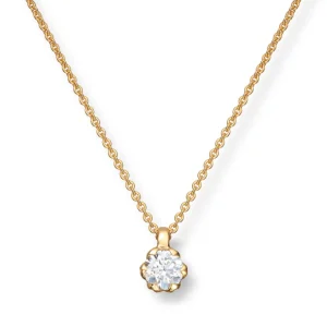 Enstens diamantsmykke 0,50 ct.