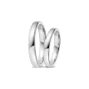 Giftering hvitt gull – 2,5 mm