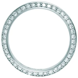 Giftering m diamanter 0,38ct.