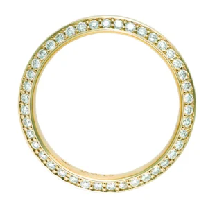 Giftering m diamanter 0,38ct.