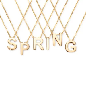 Golden letters