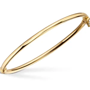 Gull armring 4 mm