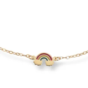Gullarmbånd Rainbow