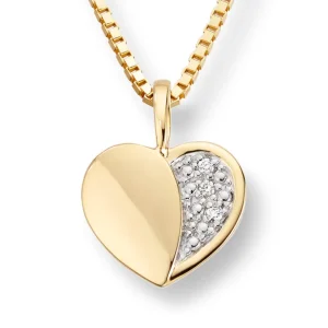 Gullhjerte 0,015 ct