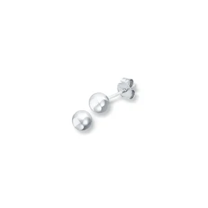 Gullkuler hvittgull 4 mm