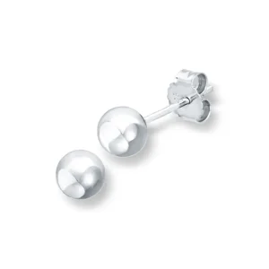 Gullkuler hvittgull 4 mm