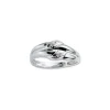 Hvitt gull ring
