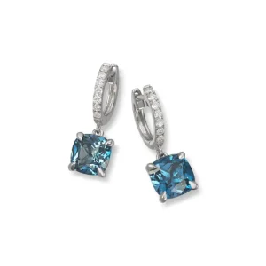London blue diamantøreringer