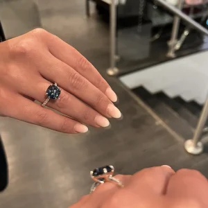 London blue diamantring