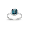 London blue topas ring