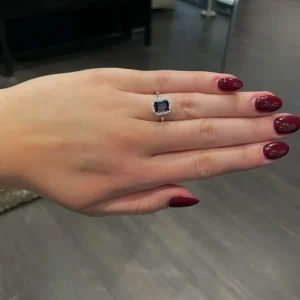 London blue topas ring
