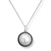 Perle smykke black & white diamonds