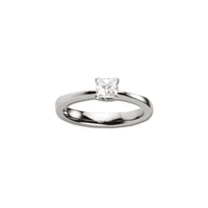 Princess cut 0,50ct. TW-Si