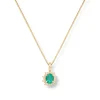 Rosettanheng smaragd – 0,05 ct.
