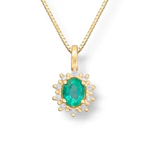 Rosettanheng smaragd – 0,05 ct.
