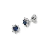 Rosettørepynt Safir