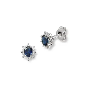 Rosettørepynt Safir