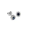 Rosettørepynt Safir 0,48 ct.
