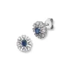 Rosettørepynt Safir 0,08 ct.