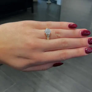 Rosettring 1,05 ct.