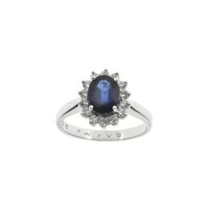 Rosettring Safir 1,12 ct