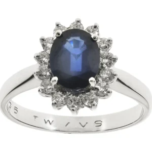 Rosettring Safir 1,12 ct