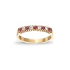 Rubin rekkering 0,16 ct.