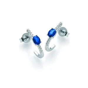 Safir ørepynt