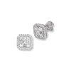 Sammensatt diamantøredobber 0,70 ct.