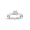 Sammensatt diamantring 0,08 ct